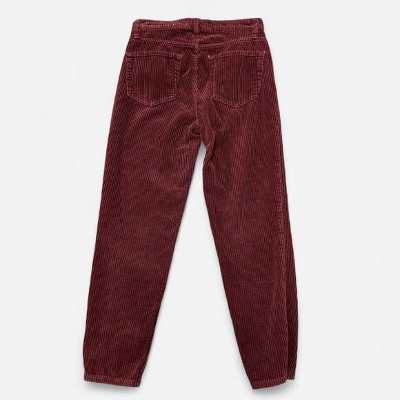 Burgundy Corduroy Pants - Picture 2 of 4